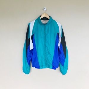 Vintage windbreaker track jacket